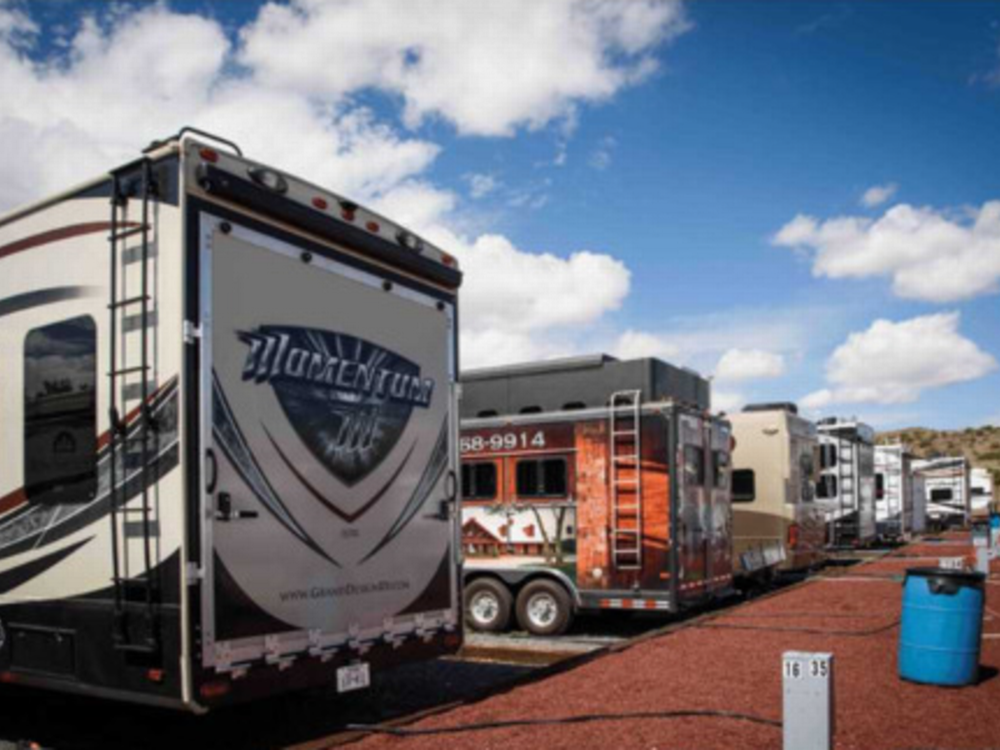 Gravel sites at Hipico Santa Fe
