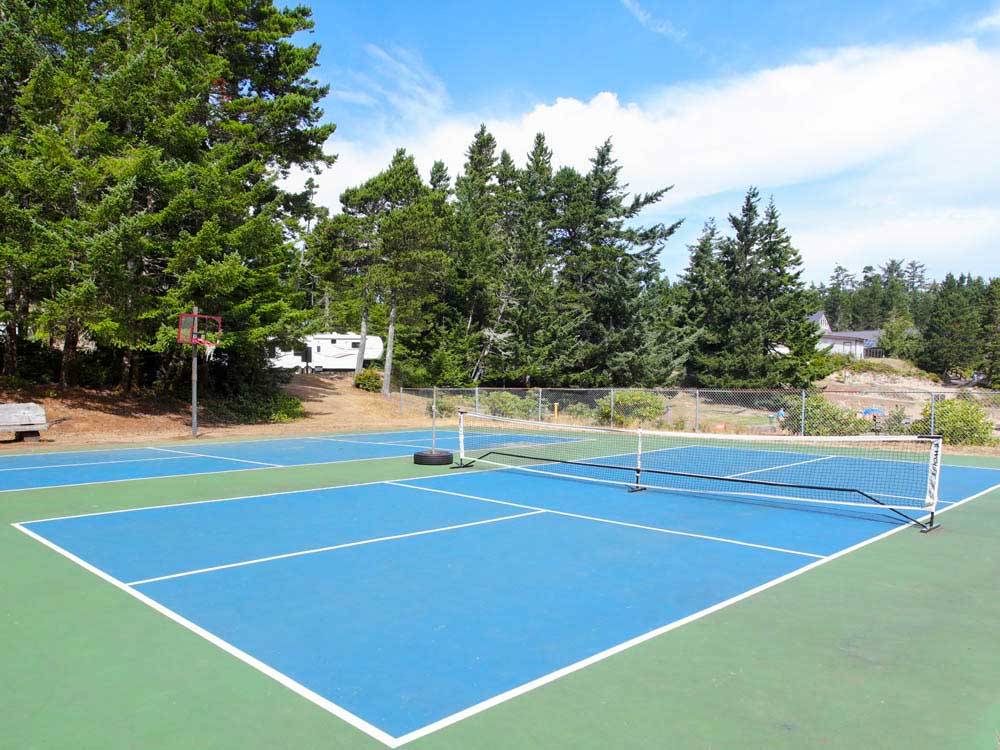 Tennis courts at THOUSAND TRAILS PACIFIC CITY