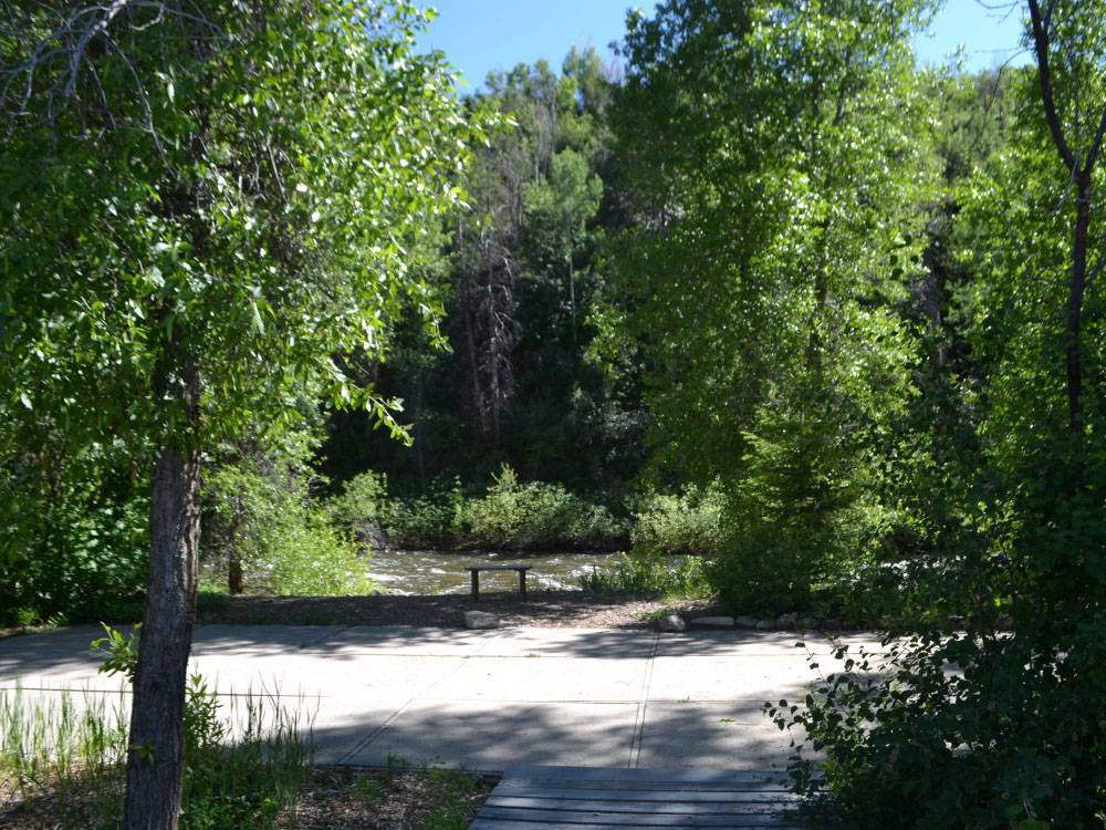 Picnic table by sites