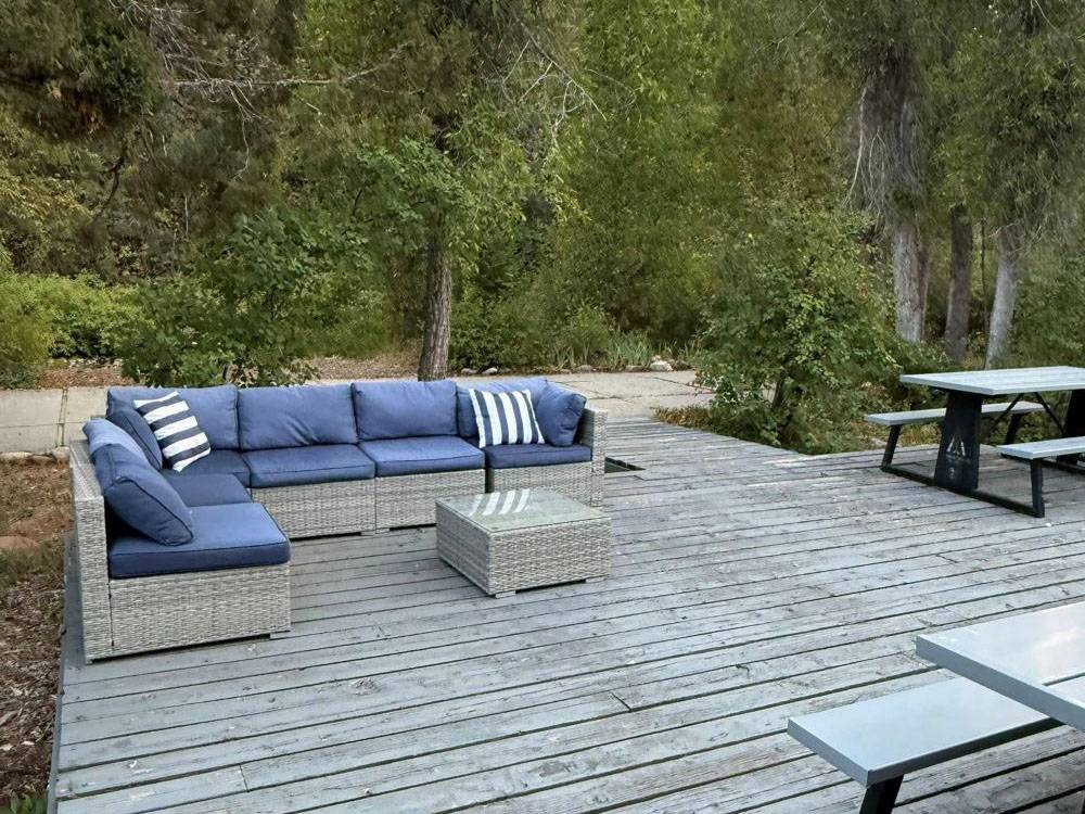 Outdoor sitting area