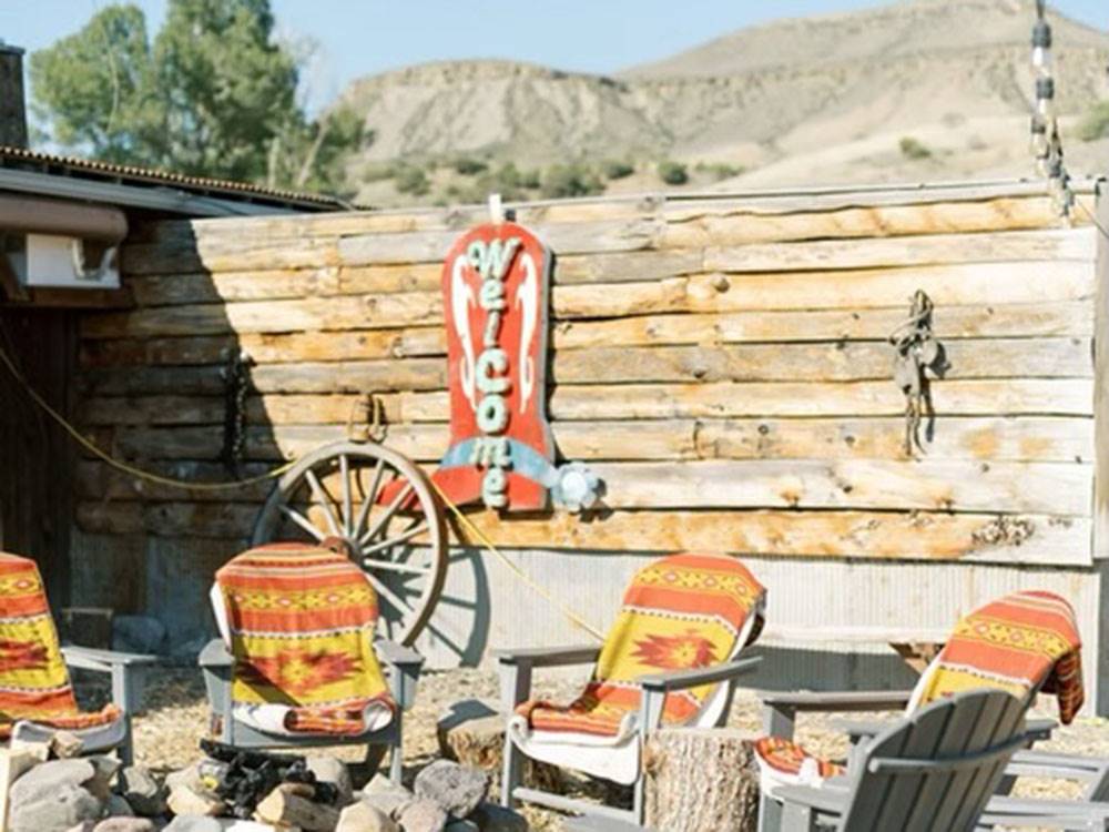 Outdoor sitting area