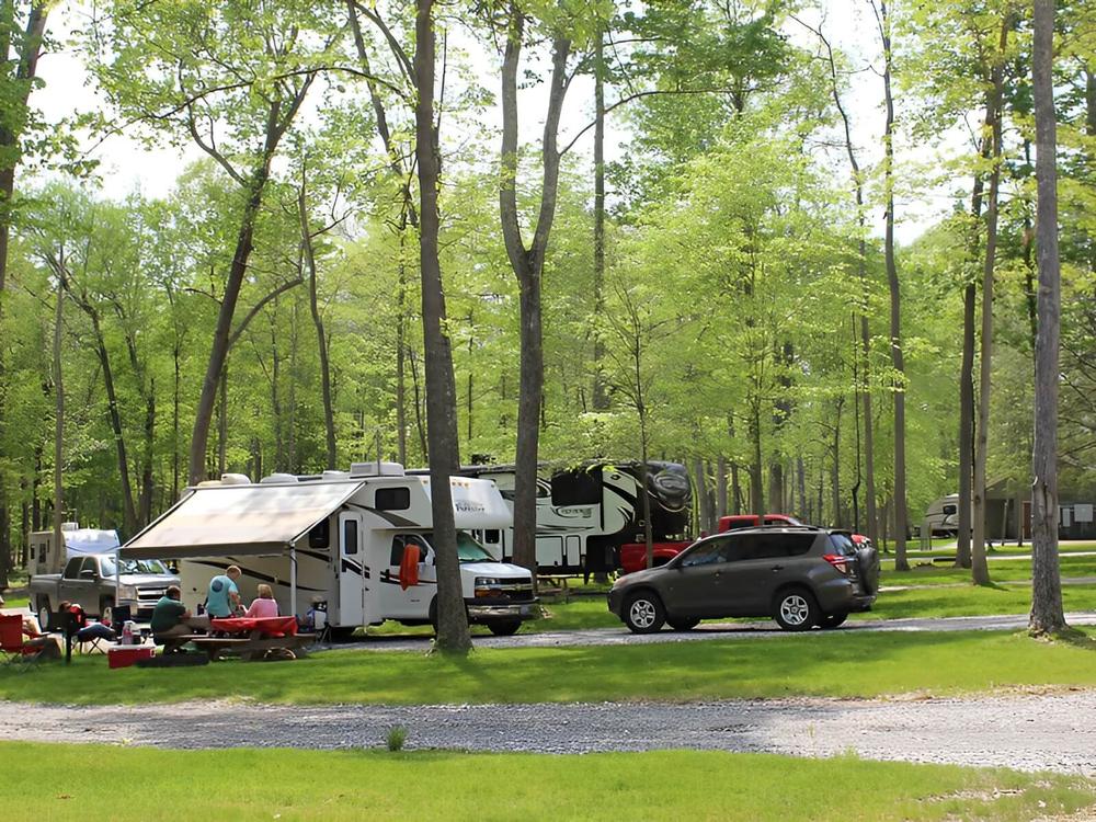 Park store front at Old Mill Camp & General Store