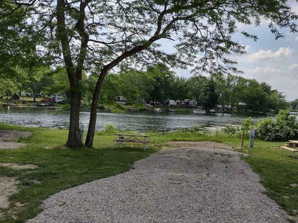 Large site by the lake