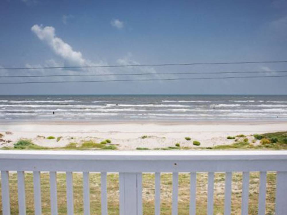 View of the waterfront at Blue Water RV Resort