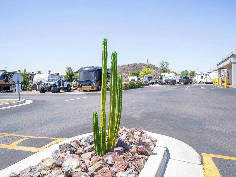 View from the parking lot at Deer Valley RV Park