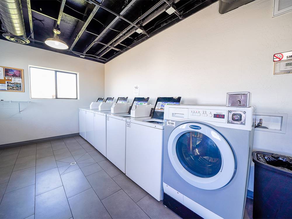 Laundry room at Deer Valley RV Park