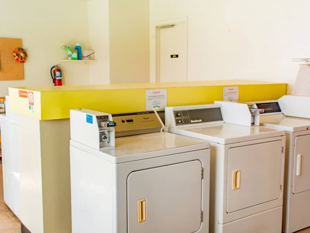 Washers and dryers in the laundry room