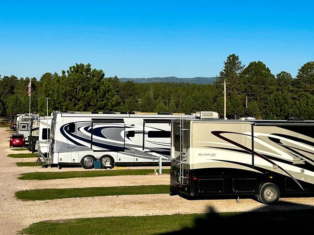 Full hook up level RV sites