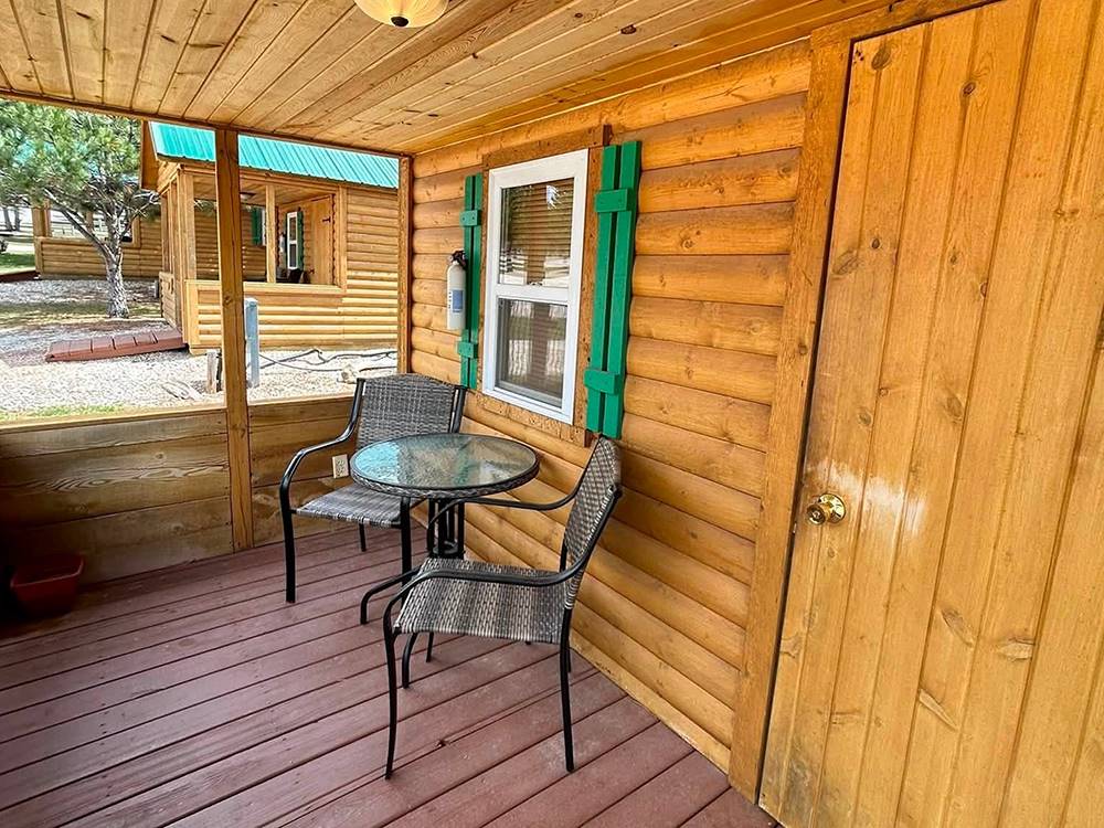 Cabin Rental porch