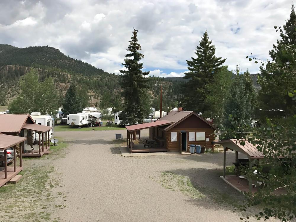 Rental cabins and RV sites
