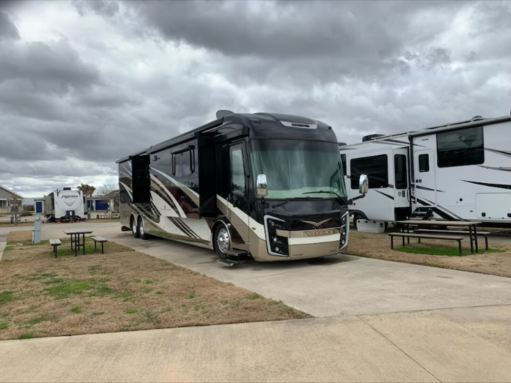Big rigs at Space City Ellington