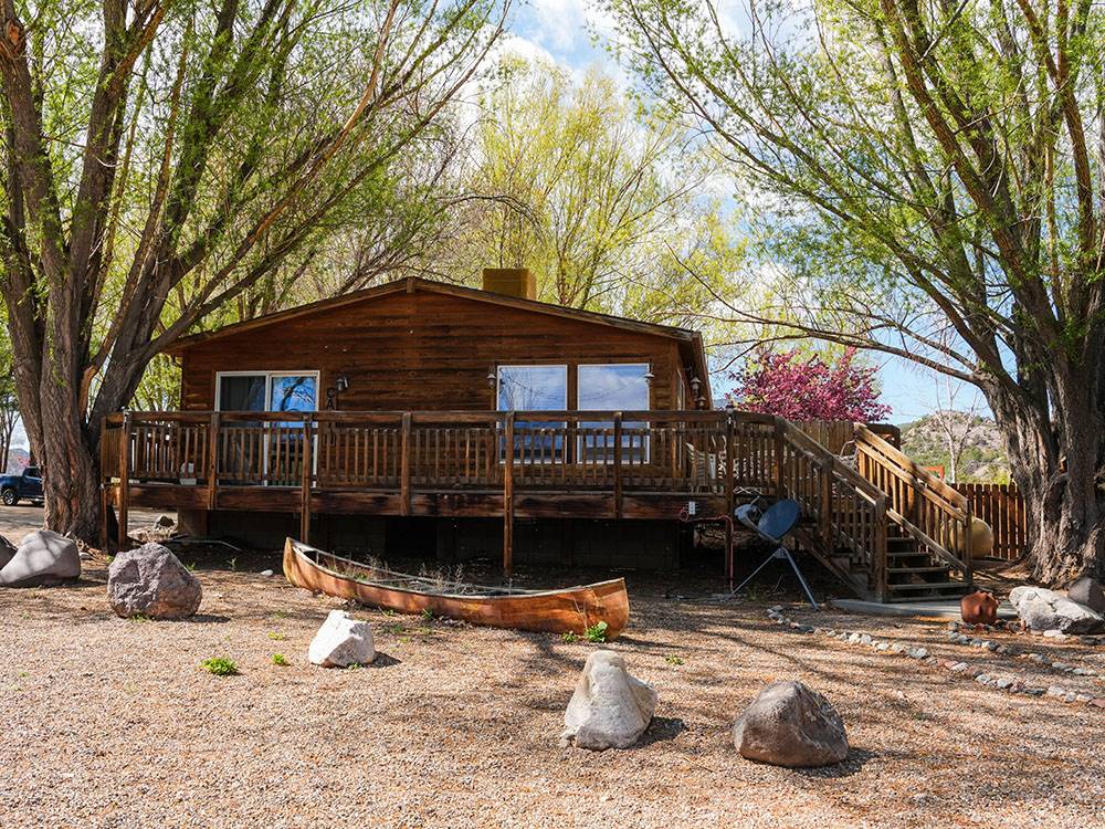 One of the cabin rentals