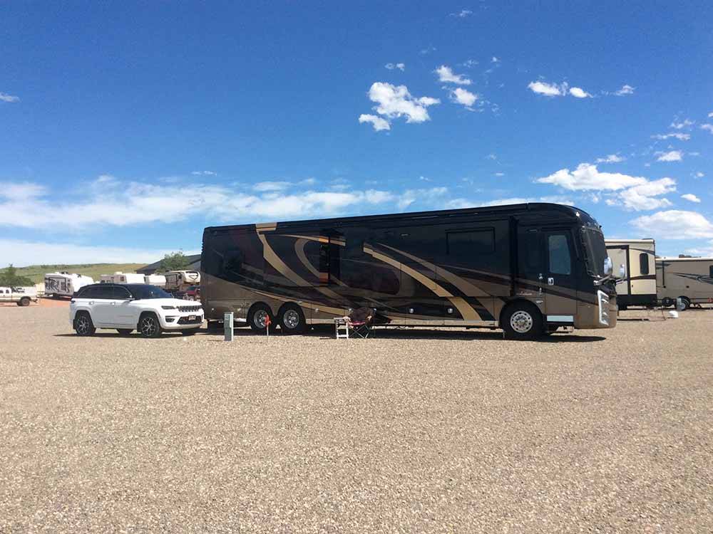 Jackalope Campground Daltons RV Sheridan campgrounds Good Sam Club