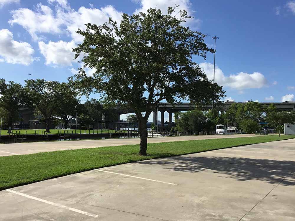 Parking spots next to the boat ramps at BEAUMONT RV & MARINA