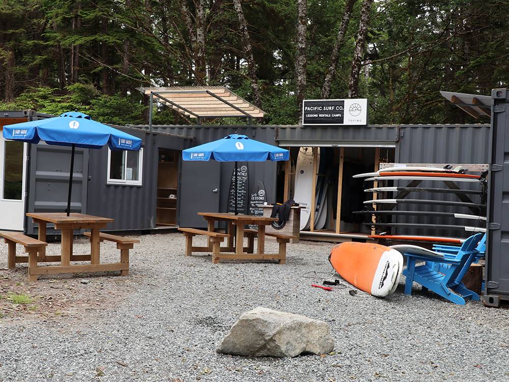The Pacific Surf rental spot at SURF GROVE CAMPGROUND