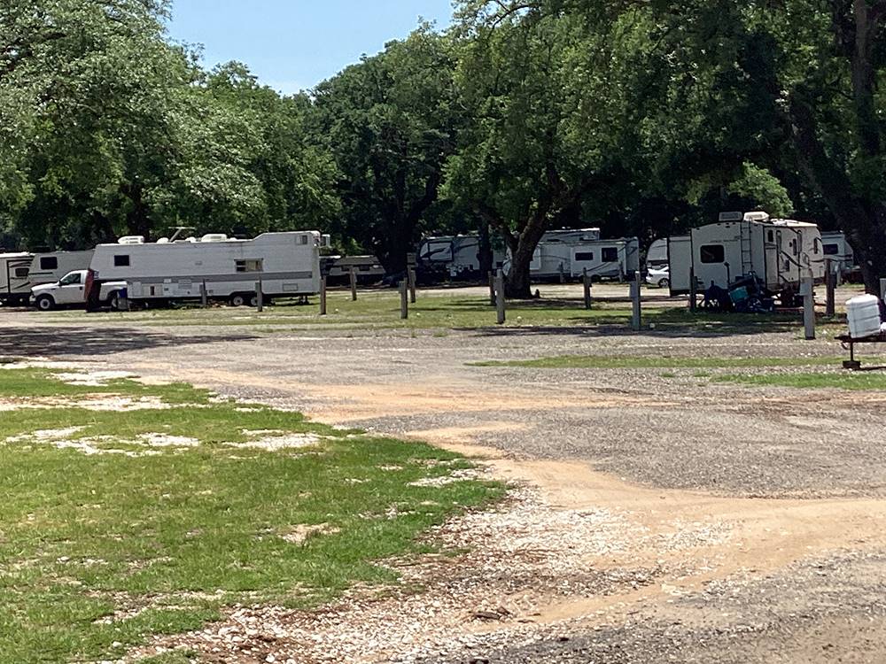 Wide open area at Creekside Campground