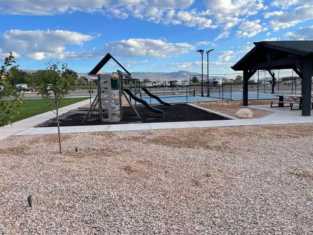 Small playground for children at VENTURE RV PARK