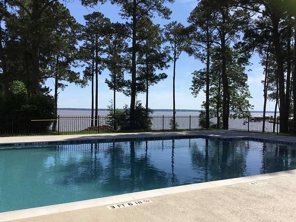 The swimming pool awaits you at THE PRESERVE RV PARK