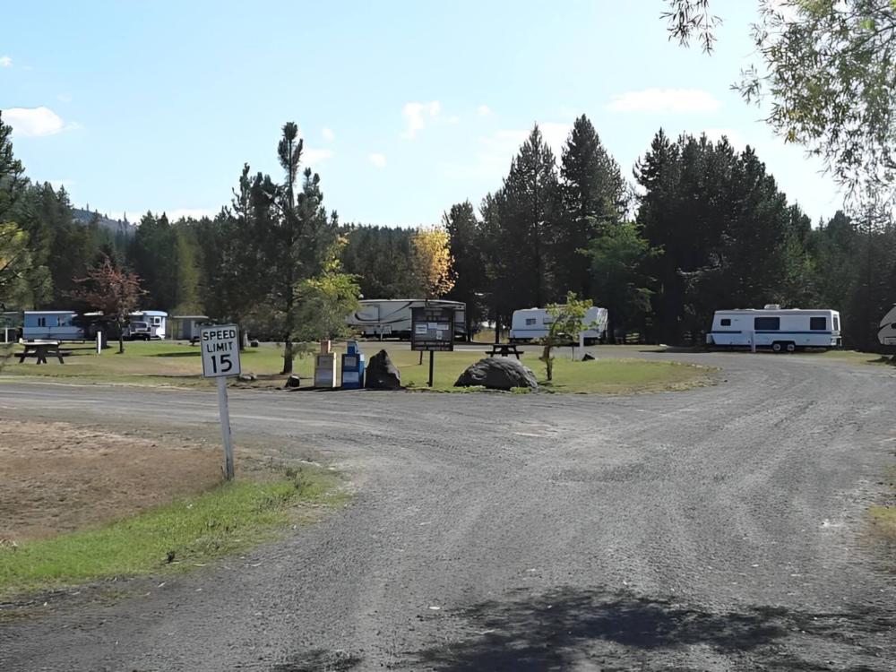 Roads leading to campsites