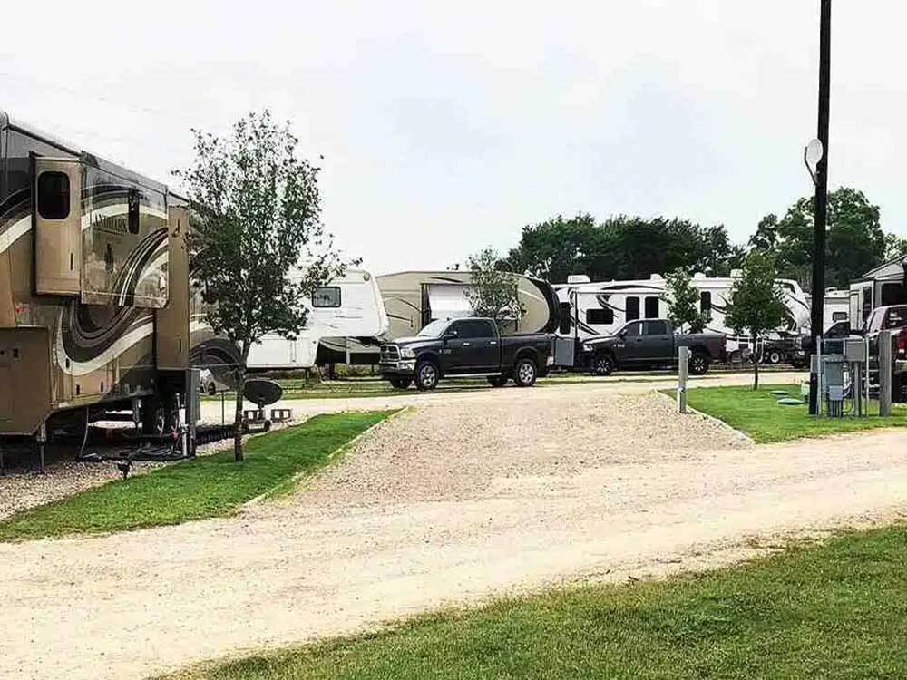 An available RV spot at SOUTHBOUND RV PARK AND CABINS