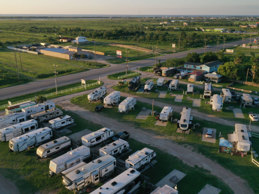 View of the park Beachside RV Park at Crystal Beach