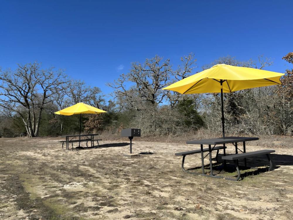 Covered picnic area