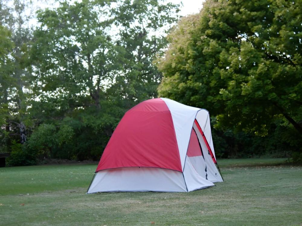Tent at site Summerhill Farm