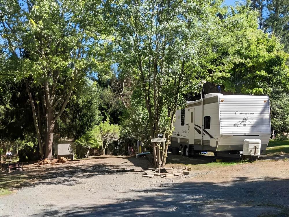 Open RV space at site Grand Canyon Motel Resort & Campground