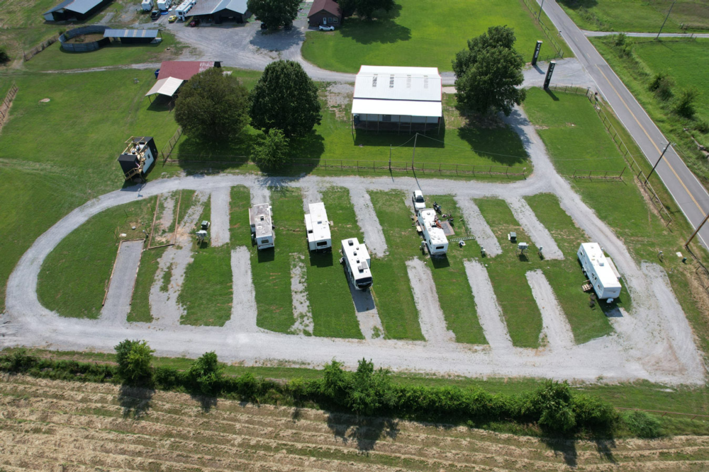 Aerial view at Lake Hudson Resort