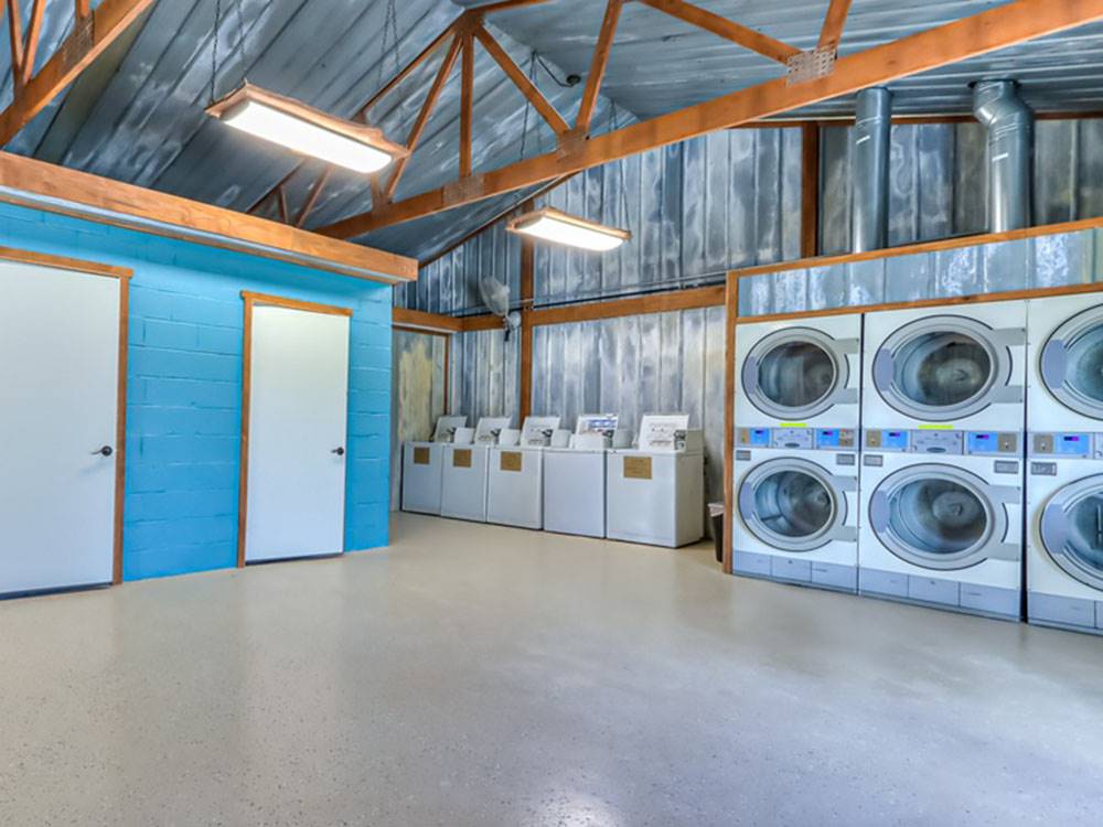 The laundry room
