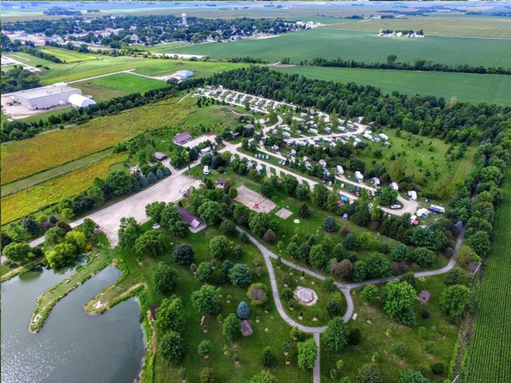 Aerial View at Wilder Park