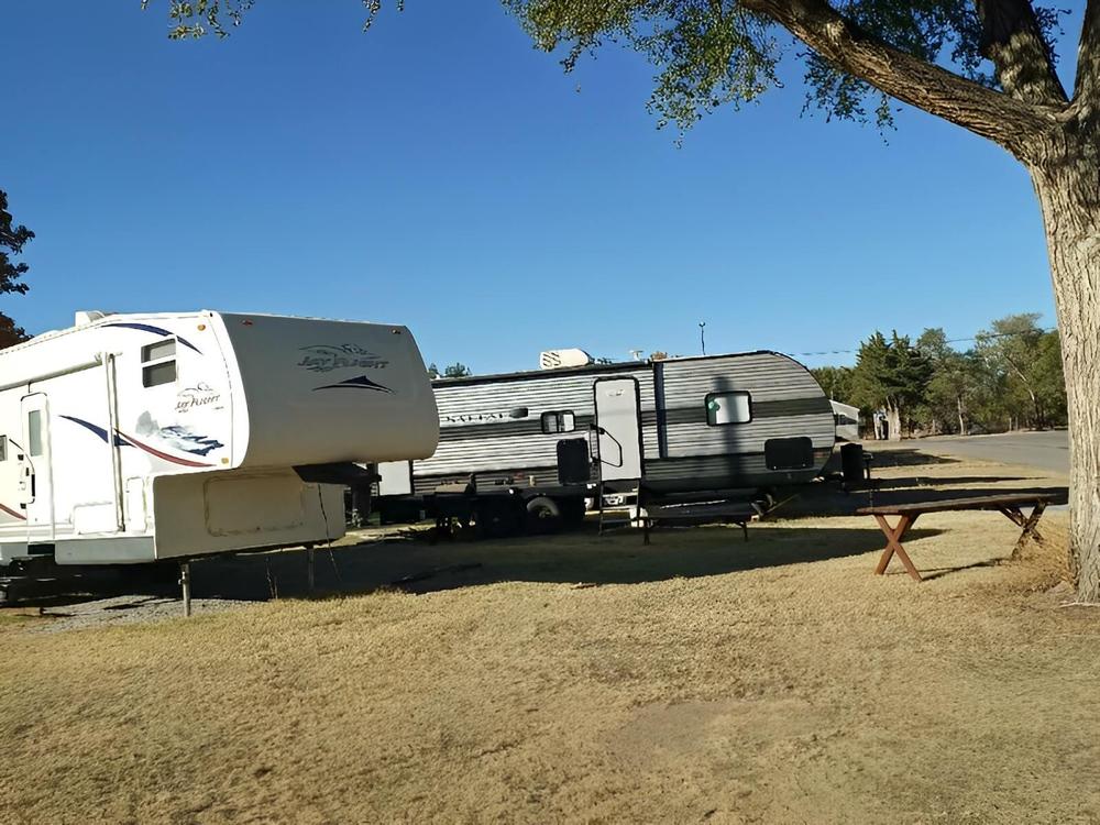 RVs in sites