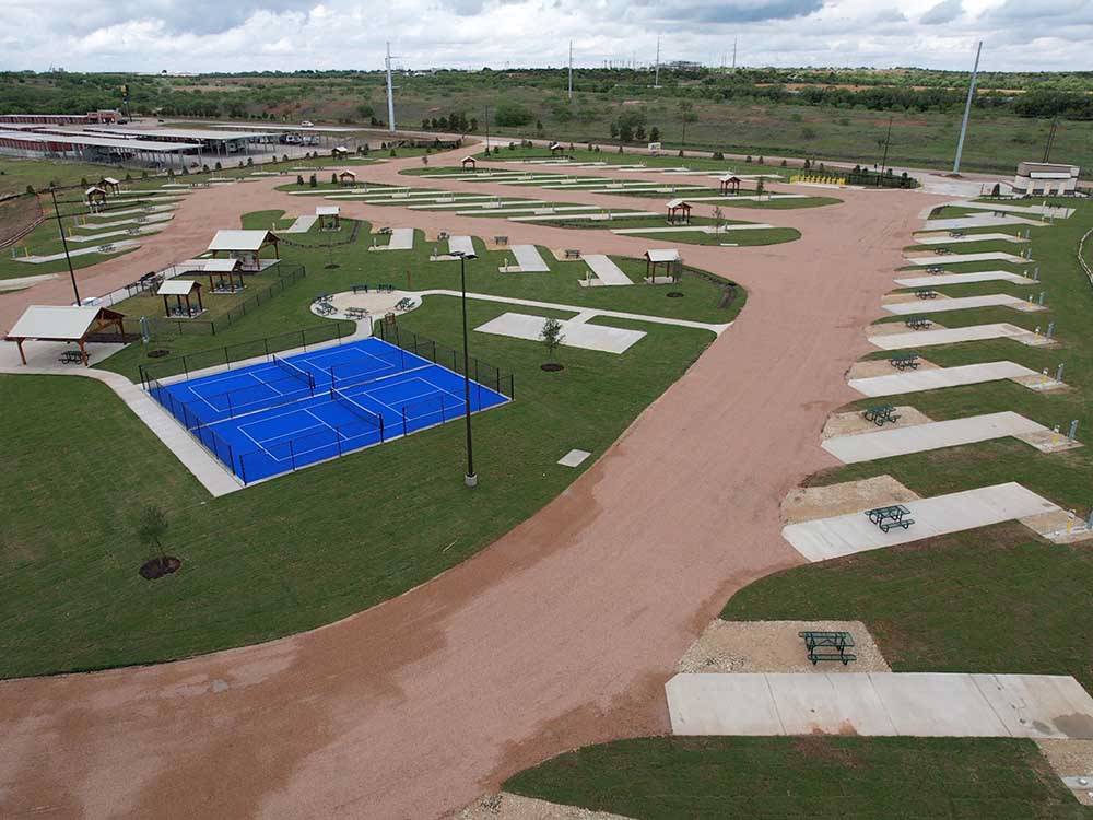 Aerial view of the campground at LOVE'S RV STOP - 475