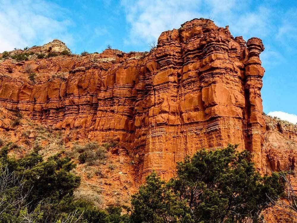 A view of Caprock Canyons nearby at SHEPHERD FAMILY CABINS & RV CAMPGROUND