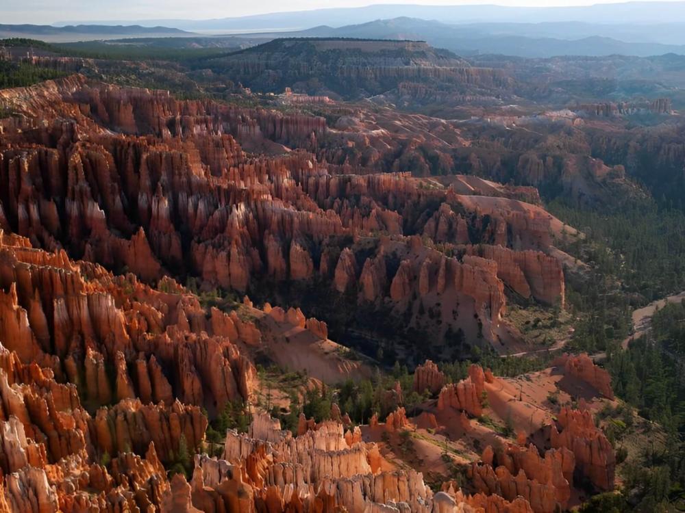 View of Grand Canyon at site Country Rose RV Park