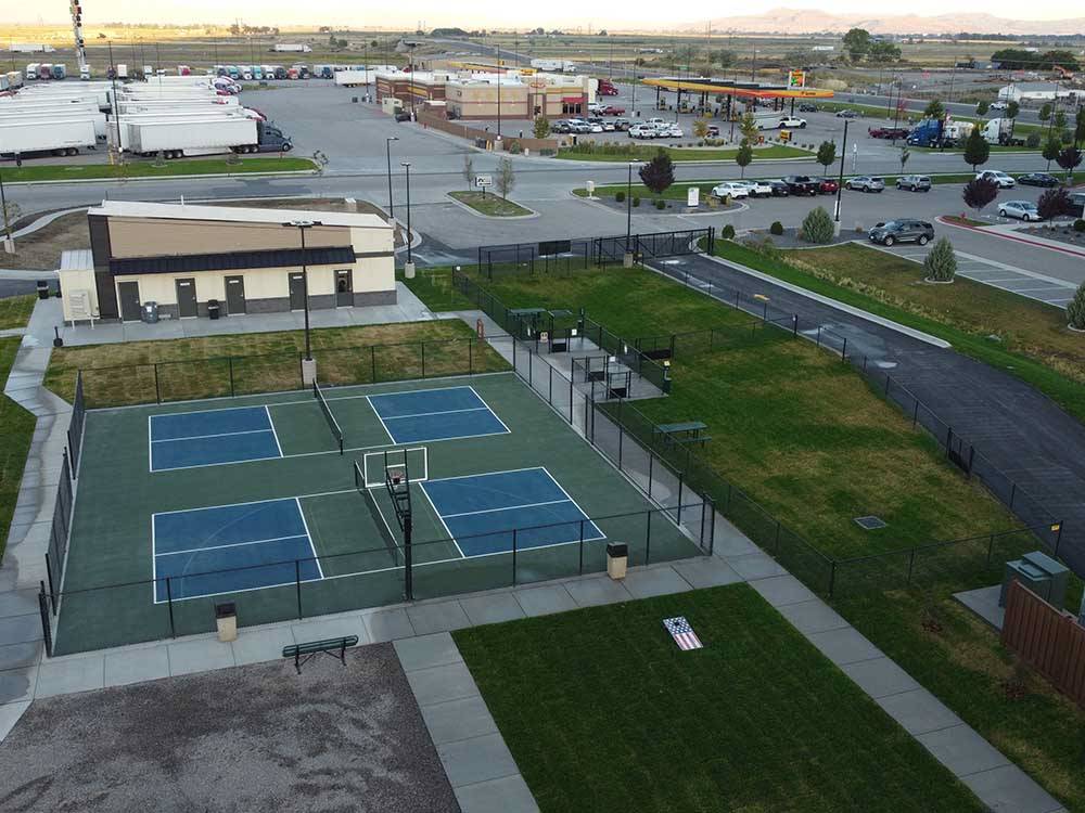 Aerial view of the rec area at LOVE'S RV STOP - 686