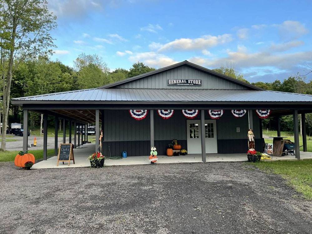 Exterior of the park General Store