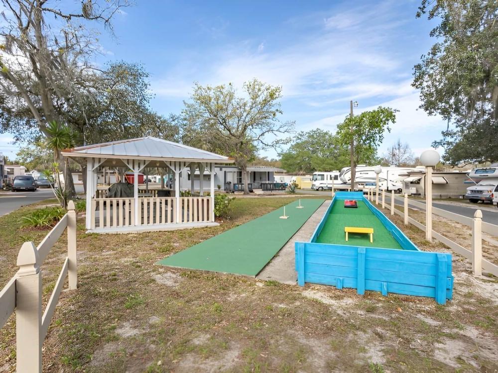 Play area at site Lakewood RV Park