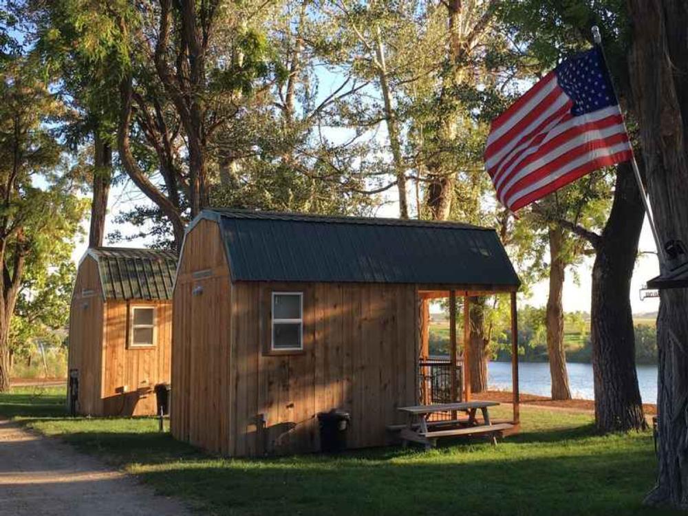 Tiny Houses at Rivers Edge RV Park