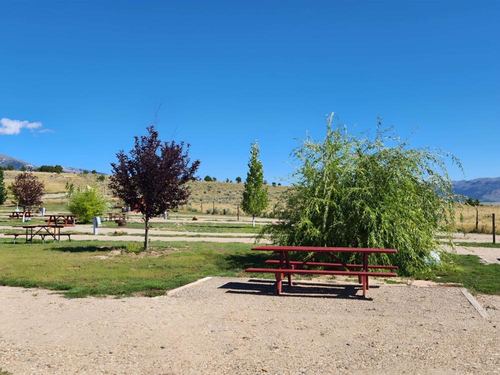 Panic area at site City of Rocks RV