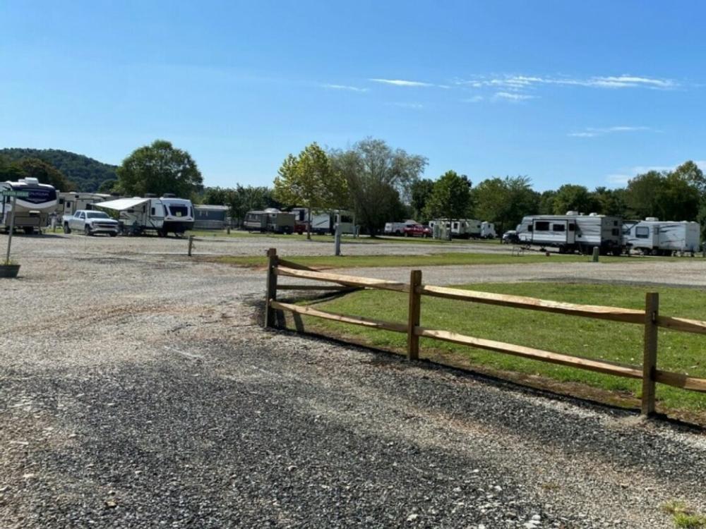 View of the RV park at American Way RV Park