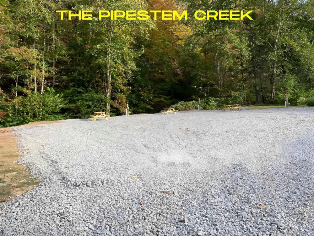 RV sites by the creek