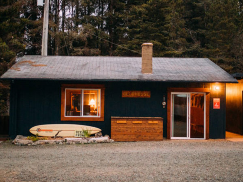 The clubhouse at The Lamp Camp