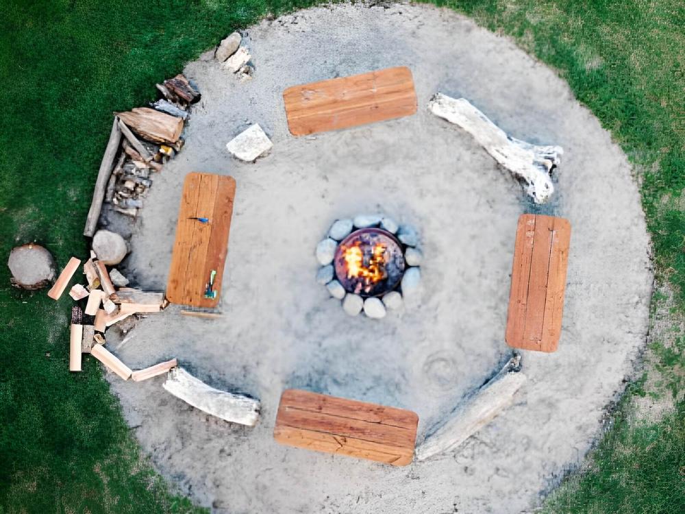 Overview of the firepit