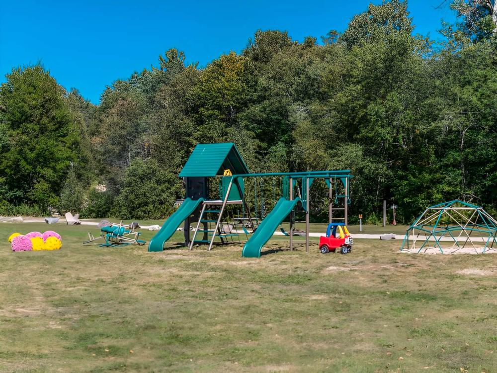 Play area at site Tiny Village Parry Sound