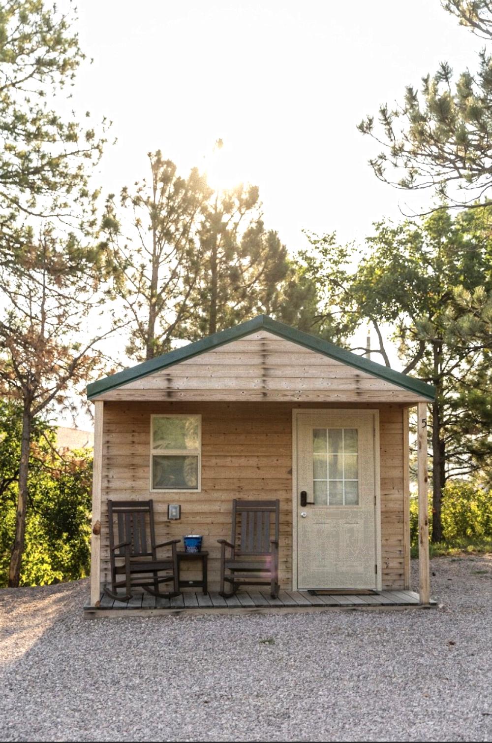 Cabin at site Black Hills Station RV & Campground