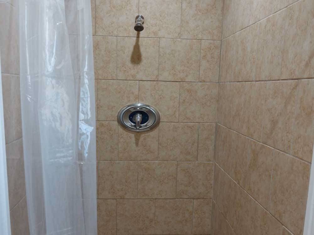 A view of one of the showers at THORNHILL RIDGE RV COMMUNITY