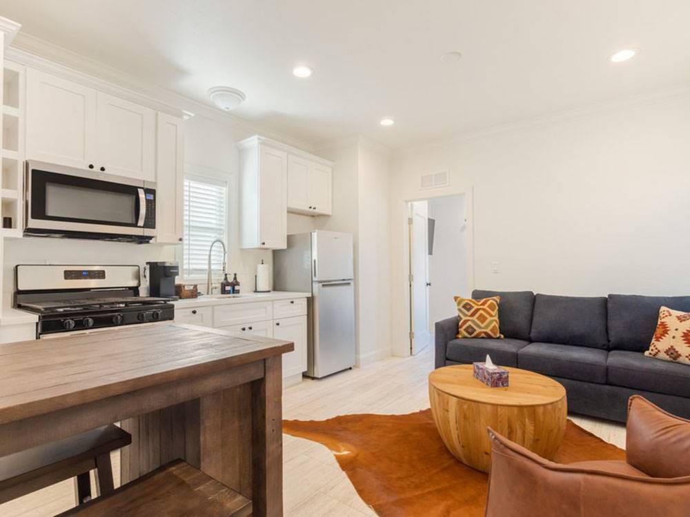 Inside a rental