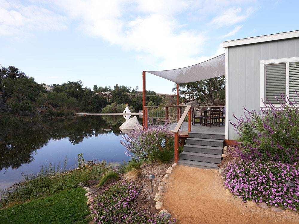 A rental with a porch