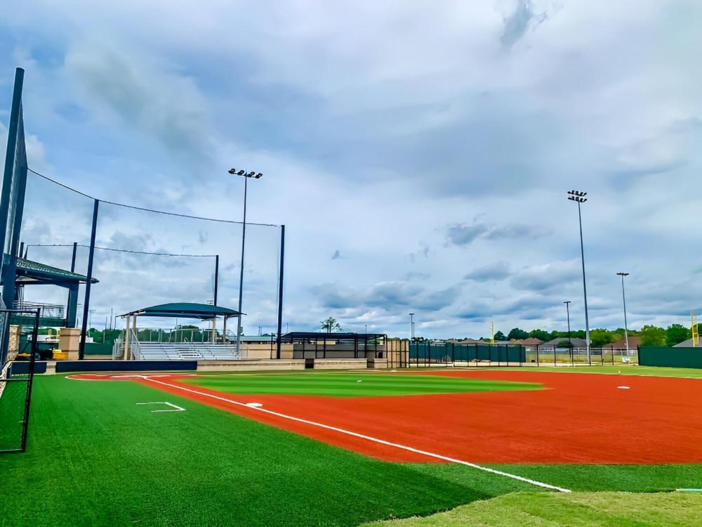 Baseball field at site Ouachita Sportsplex
